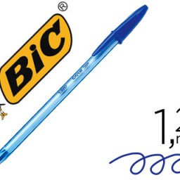 Bolígrafo Bic Cristal Soft tinta azul